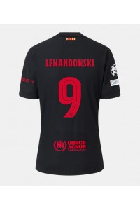 Barcelona Robert Lewandowski #9 Voetbaltruitje Uit tenue 2024-25 Korte Mouw